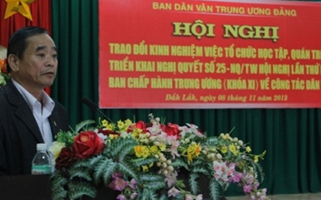 Nguyên Trưởng Ban Dân vận Tỉnh ủy Đắk Lắk bị đồn có con riêng: "Tôi chỉ nói giỡn thôi"