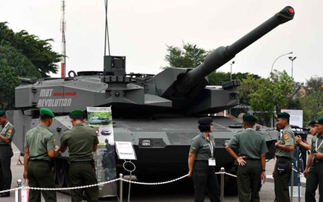 Indonesia hoàn thành việc tiếp nhận xe tăng Leopard-2RI