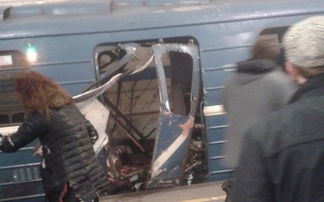 Vụ nổ ga tàu điện ngầm St.Petersburg: Số người thương vong tăng lên 56