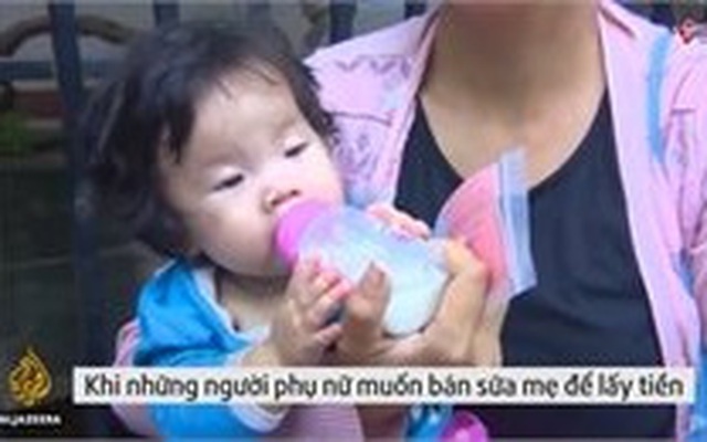 Phụ nữ thi nhau đẻ để có sữa mẹ bán sang Mỹ