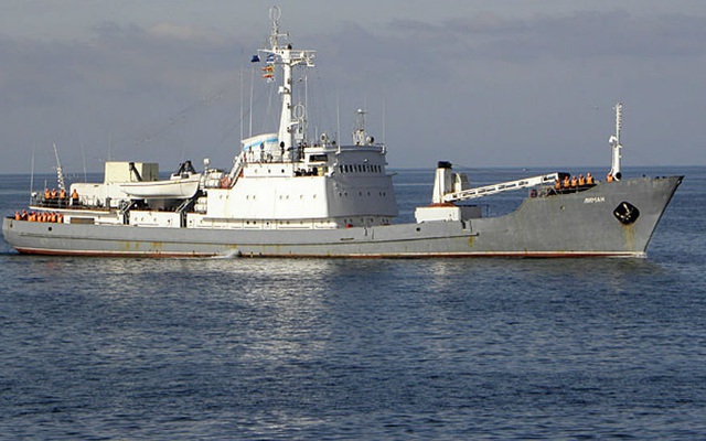 Nga gấp rút trục vớt thiết bị bí mật từ tàu do thám