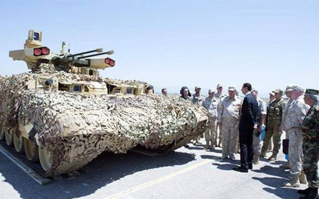 Nga triển khai “kẻ hủy diệt” BMPT-72 tới Syria
