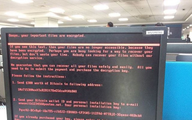 Cục An toàn thông tin hướng dẫn cách xử lý mã độc tống tiền Petya