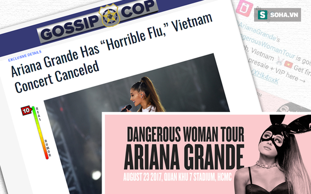 Báo quốc tế hé lộ căn bệnh khiến Ariana Grande phải đột ngột hủy show ở Việt Nam