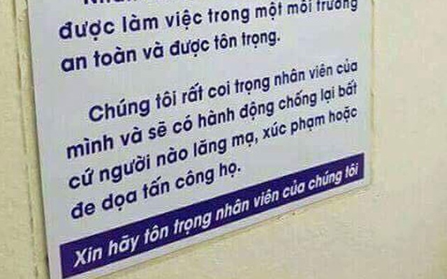Lãnh đạo viện Tim Hà Nội nói gì về tấm biển "chơi trội", ngầm đe dọa bệnh nhân?