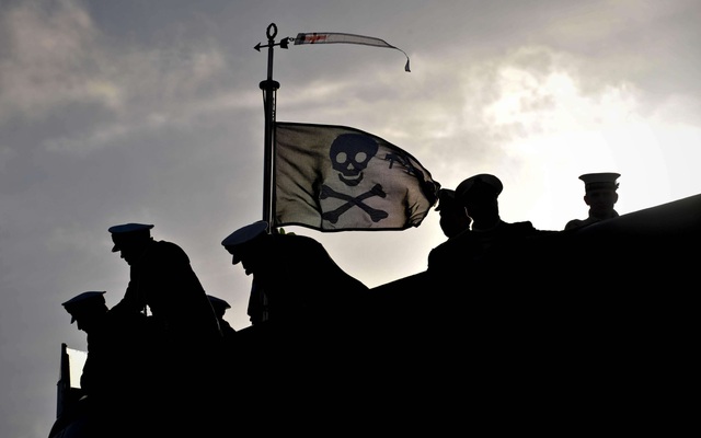 Tàu ngầm Mỹ bất ngờ treo cờ hải tặc sau khi hoàn thành nhiệm vụ bí ẩn ở Triều Tiên?