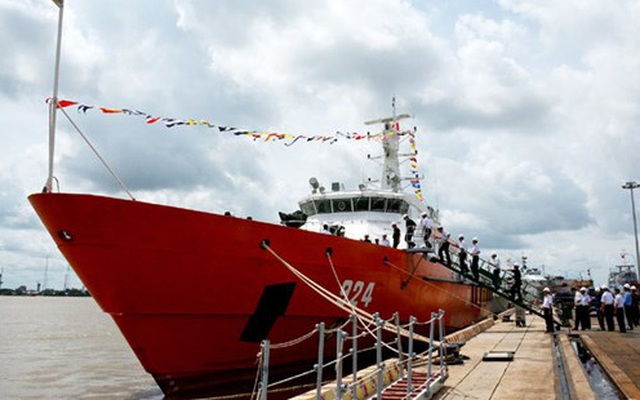 Nhà máy X51 bàn giao tàu tuần tra kết hợp tìm kiếm cứu nạn xa bờ