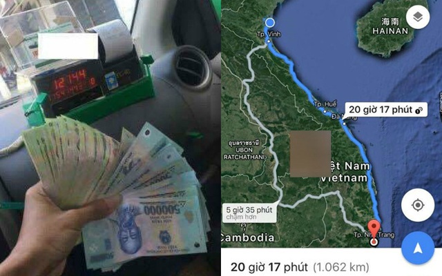 Chi 12 triệu đi taxi qua hơn 1.000 km để gặp người yêu, chàng trai bị dân mạng chửi sấp mặt vì quá phung phí