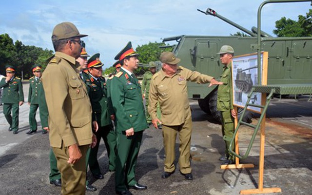 Hoạt động của Thượng tướng Phan Văn Giang trong chuyến thăm chính thức Cu-ba