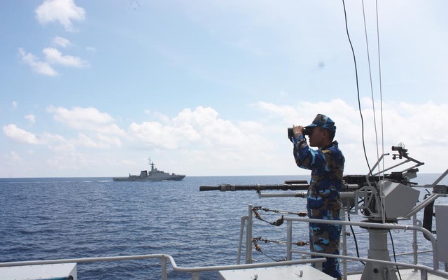 Hải quân Việt Nam tuần tra chung với hải quân Thái Lan