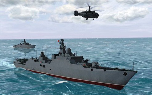 Nga sắp bàn giao tàu hộ vệ tên lửa Gepard-3.9 cho Việt Nam