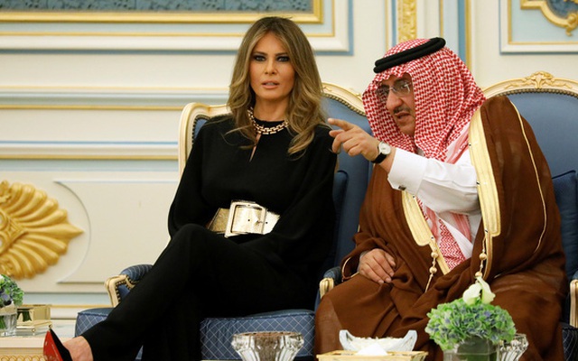 Vợ con Tổng thống Trump quyến rũ Ả Rập Saudi