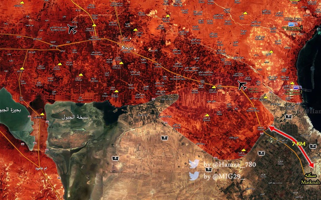 “Hổ Syria" ào ạt tiến đánh thị trấn phiến quân cửa ngõ tỉnh Raqqa