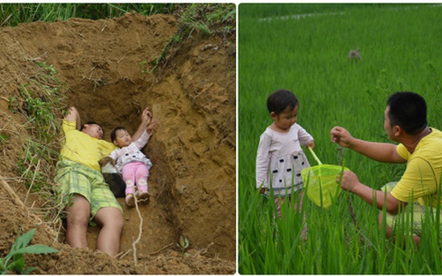 Biết con gái chẳng còn sống được bao lâu, ông bố trẻ nuốt nước mắt tự tay đào mồ cho con dần thích nghi