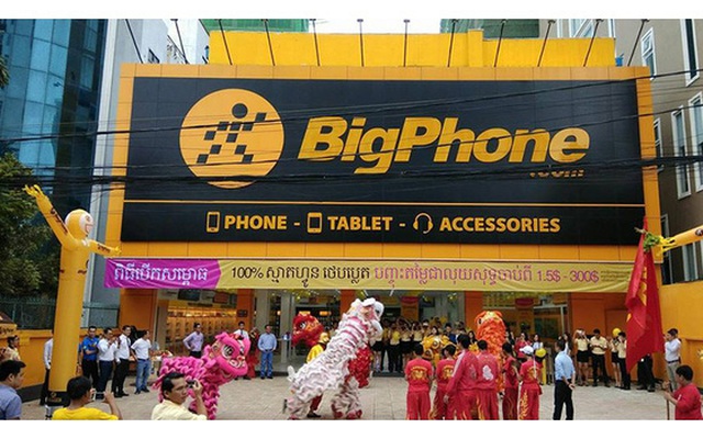 BigPhone của Thế Giới Di Động đặt mục tiêu 100.000 USD/tháng, chưa có iPhone, iPad