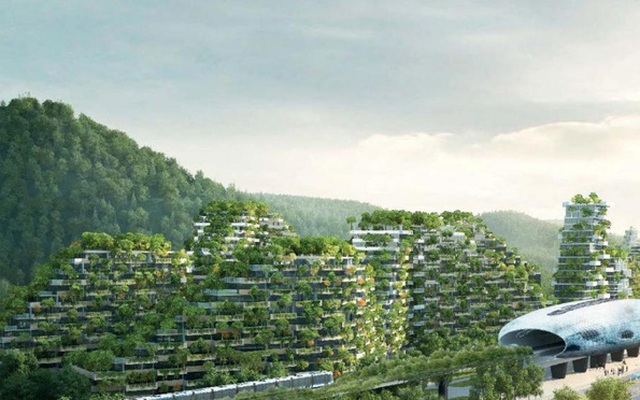 Trung Quốc bắt đầu xây dựng Thành phố cây xanh có tới hàng triệu cây, hấp thụ 10.000 tấn CO2/năm, 3 năm nữa sẽ xây xong