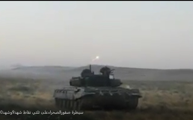 Chiến sự Syria: Tăng T-72B3 Nga nã tên lửa diệt IS tại Hama