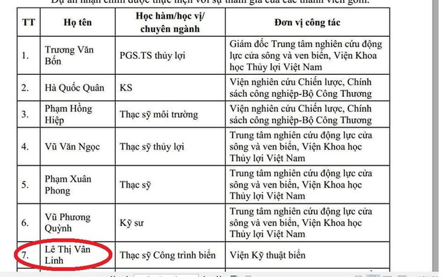 Vụ nhận chìm bùn, cát: Nhà khoa học thứ 3 bị mạo danh