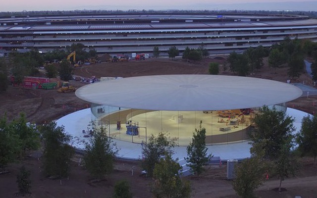 Chiêm ngưỡng hội trường Steve Jobs, nơi Apple sẽ ra mắt iPhone 8 vào ngày 12/9 tới