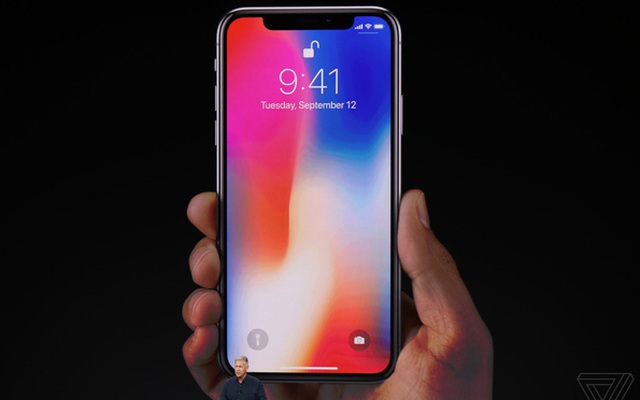 Đây là iPhone X: Giá từ 1000 USD, thiết kế toàn màn hình, loại bỏ nút Home và Touch ID, nhận diện khuôn mặt Face ID, màn hình Super Retina Display