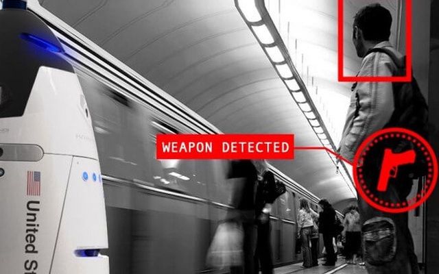 Những mẫu robot an ninh đặc biệt này có thể phát hiện tội phạm che giấu vũ khí