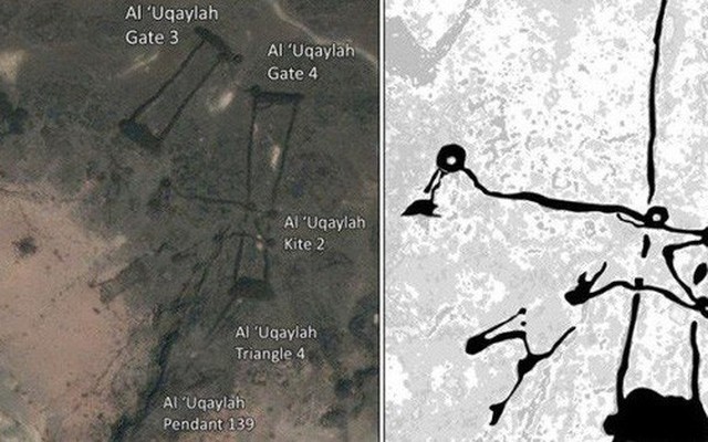 Bí ẩn những ‘hàng rào đá’ ngàn năm tuổi ở vùng sa mạc Saudi Arabia được phát hiện qua Google Earth