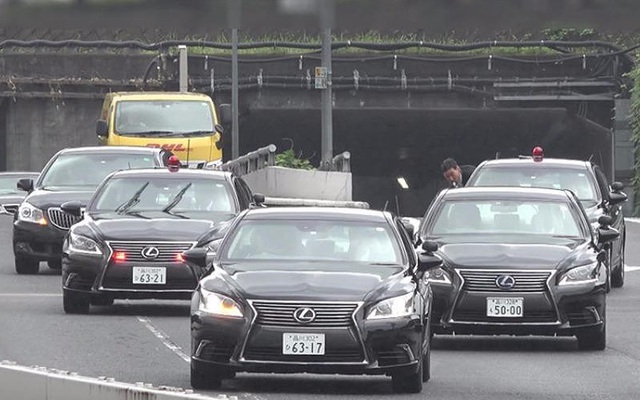 'Giải mã' siêu xe chống đạn của Thủ tướng Nhật