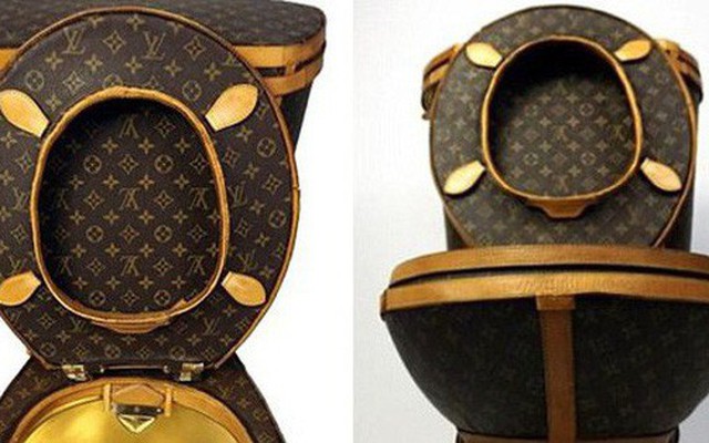 Túi rác, cưa máy, lựu đạn Louis Vuitton: Tất cả vẫn chưa "xi nhê" gì khi so với bồn cầu Louis Vuitton!