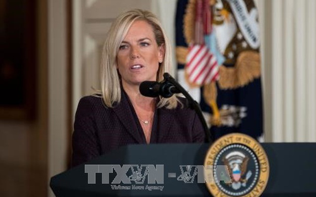Thượng viện Mỹ phê chuẩn nữ Bộ trưởng An ninh Nội địa đầu tiên