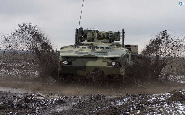 Ukraine "khoe" xe bọc thép BTR-4MV1 tiêu chuẩn NATO