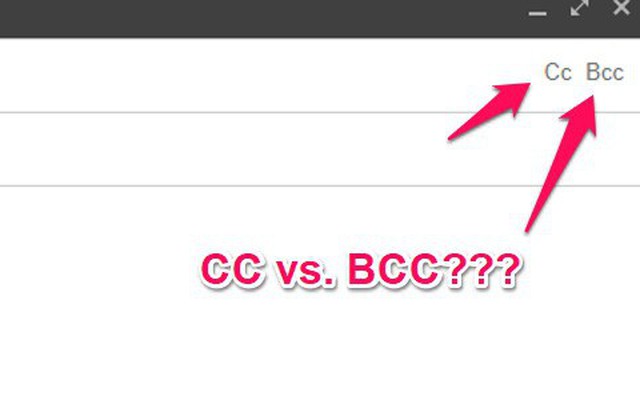 Cứ 10 người thì 9 người không hiểu tóm lại CC và BCC trong email khác nhau như thế nào
