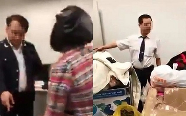 Hải quan Hà Nội lên tiếng về clip “làm luật” ở sân bay Nội Bài