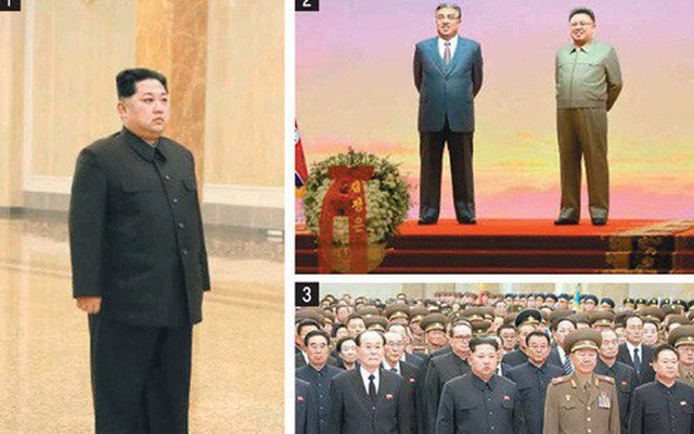 Thông điệp ít người biết từ bức ảnh ông Kim Jong-un lặng lẽ đến viếng cha và ông nội