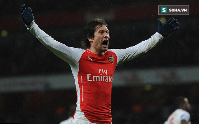 Arsenal sẽ phải mãi nhớ vĩ thanh ngân nga của "Tiểu Mozart" Tomas Rosicky