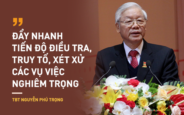 Tổng Bí thư Nguyễn Phú Trọng: Loại bỏ những người tham nhũng, hư hỏng ra khỏi bộ máy