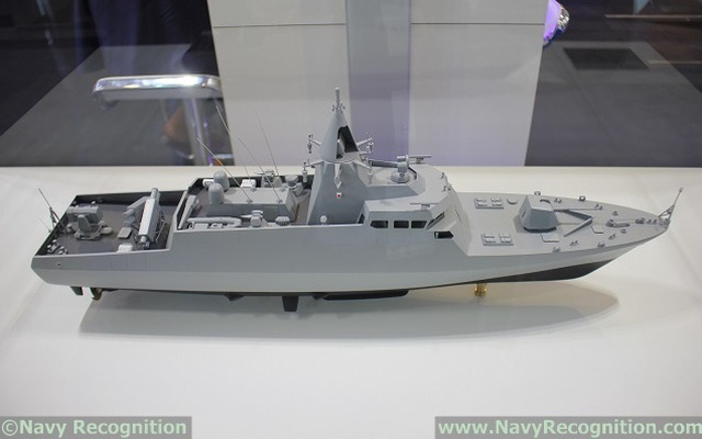 Damen giới thiệu mẫu tàu chiến SIGMA mới