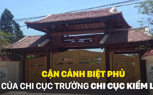 Biệt phủ bằng gỗ quý của Chi cục trưởng Kiểm lâm: Kinh doanh nhiều năm mới có tiền để làm