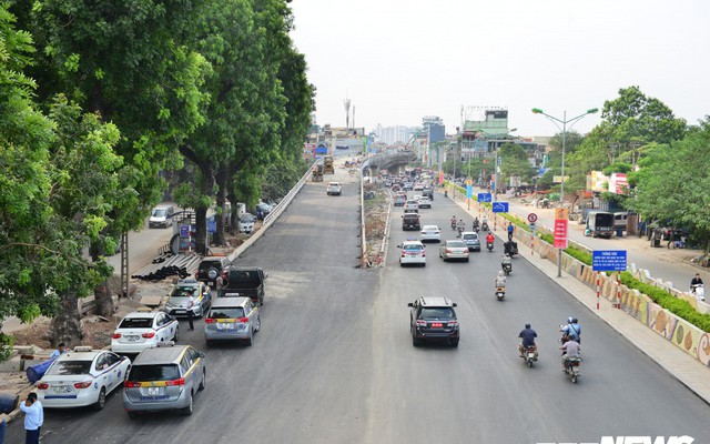 Cầu vượt An Dương - Thanh Niên hơn 300 tỷ đồng ở Hà Nội chính thức thông xe