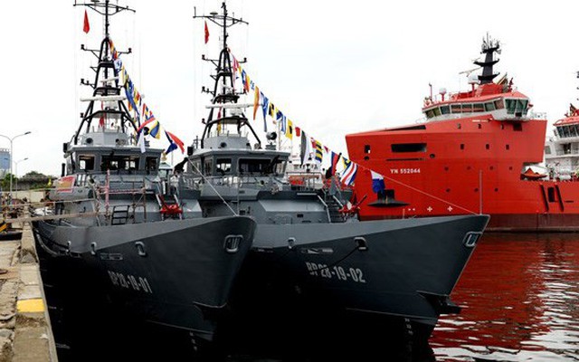Tổng Công ty Sông Thu bàn giao tàu tuần tra cao tốc SPA 4207 cho Bộ tư lệnh Biên phòng