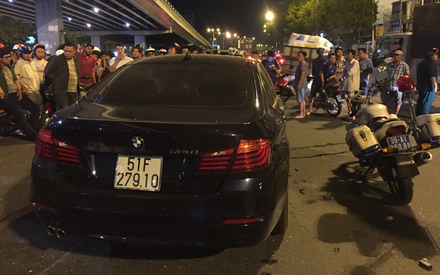 Nữ tài xế BMW gây tai nạn liên hoàn ở Sài Gòn uống rượu bia trước khi xảy ra vụ việc