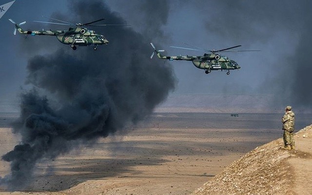 Những lần trực thăng không vận Nga bay trên các điểm nóng