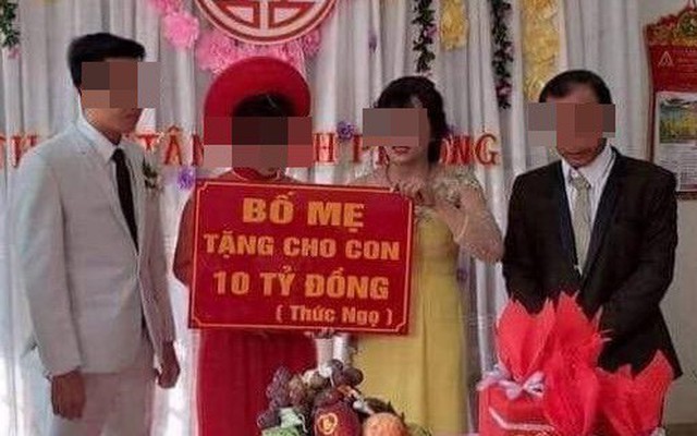 Danh tính cô dâu chú rể được bố mẹ trao quà cưới 10 tỷ đồng gây xôn xao