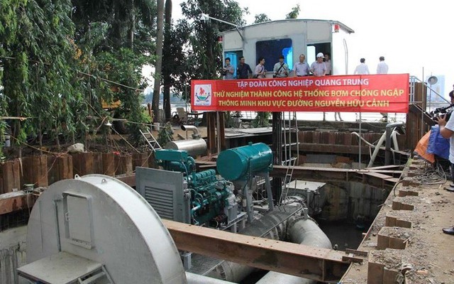 TPHCM chốt giá thuê “siêu máy bơm" gần 10 tỉ đồng mỗi năm