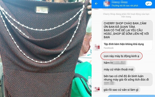 Bị chê 'treo đầu dê, bán thịt chó', chủ shop trở mặt, mắng khách: "Con này bị động kinh ạ?"