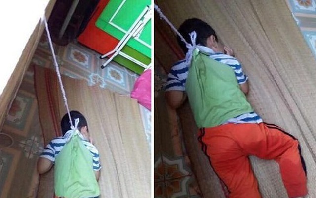 Hai cô giáo thừa nhận buộc dây vào người bé trai 4 tuổi cột lên cửa sổ ở Nam Định