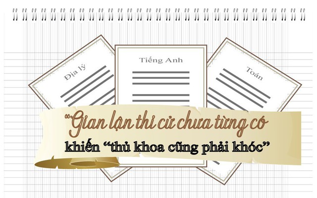 Gian lận thi cử chưa từng có khiến “thủ khoa cũng phải khóc”