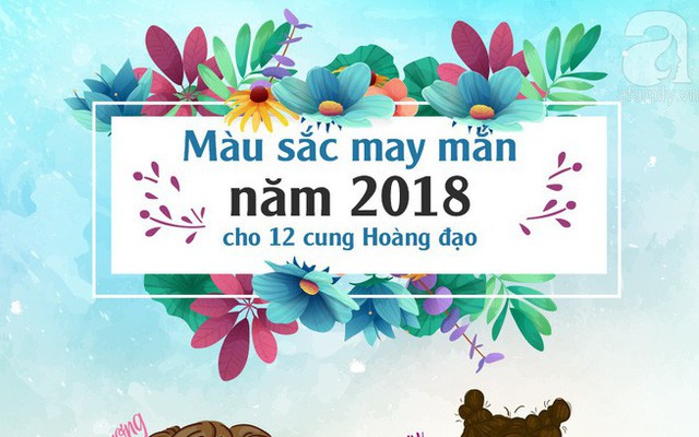 Bật mí màu sắc may mắn trong ngày đầu năm cho 12 cung Hoàng đạo