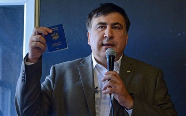 Ukraine cấm cựu Tổng thống Gruzia M. Saakashvili nhập cảnh