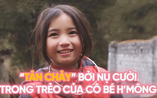 Đôi mắt biết cười của bé gái H'Mông khiến dân mạng trầm trồ khen ngợi