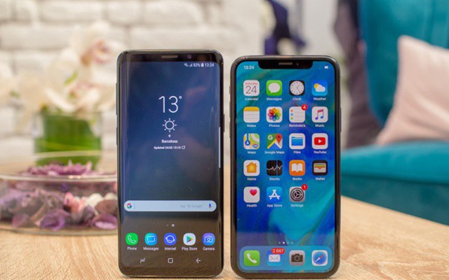 So sánh nhanh Samsung Galaxy S9 vs Apple iPhone X